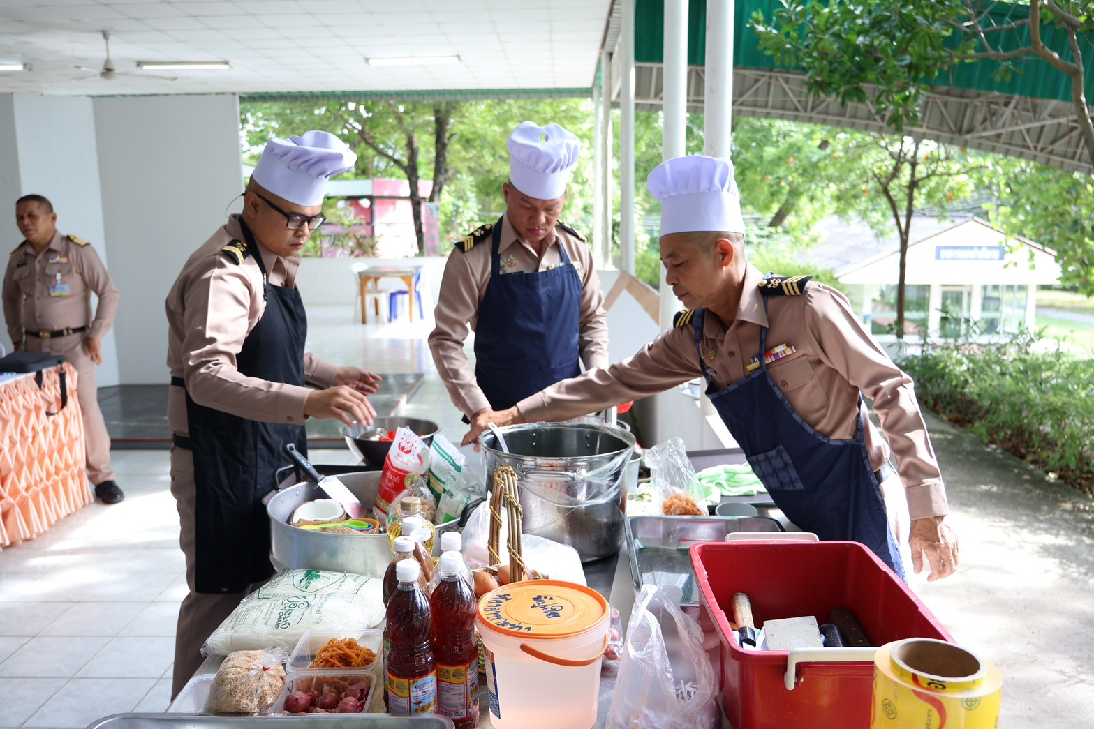 ศูนย์ส่งกำลัง กรมพลาธิการทหารเรือ จัดอบรมหลักสูตร “เสริมทักษะประกอบอาหาร”